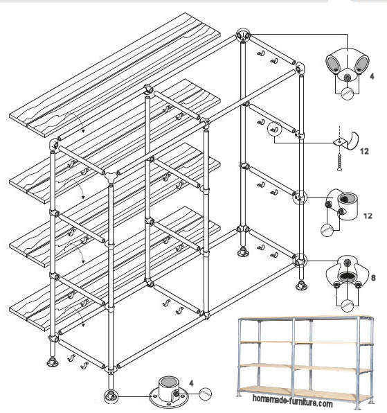 homemade scaffolding design