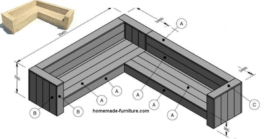 Corner Bench Woodworking Instructions Free Lounge Furniture