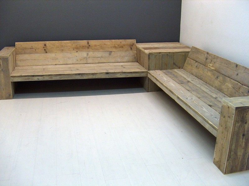 Corner Bench Woodworking Instructions, How To Make Outdoor Corner Sofa