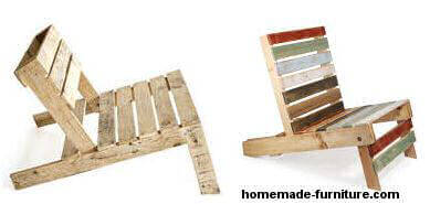 Pallet Chair Diy Plans Free Easy, How To Make Chairs Out Of Wooden Pallets