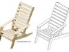 Pallet chair examples and free diy plans.